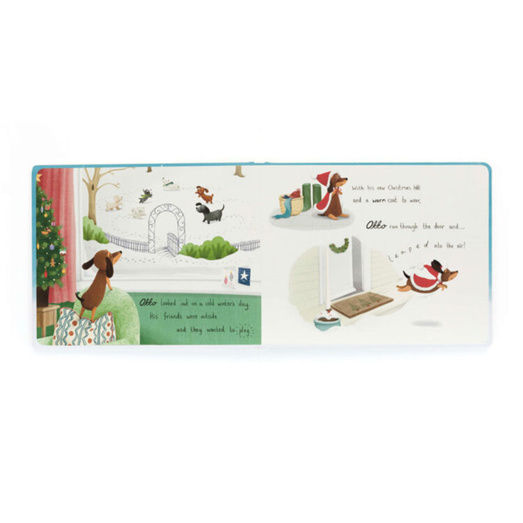 Jellycat Jellycat - Otto's Snowy Christmas Book