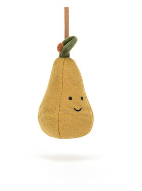 Jellycat Jellycat - Festive Folly Pear Ornament