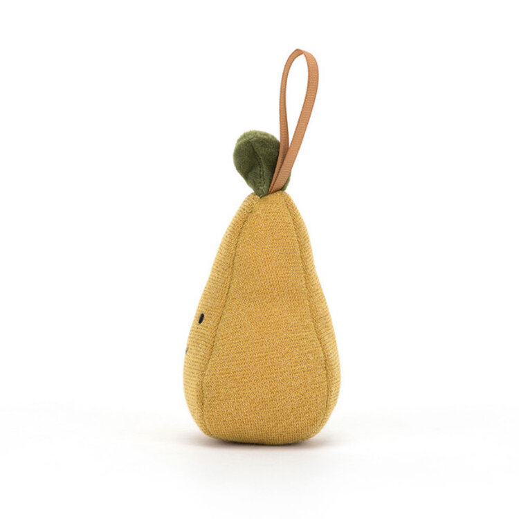 Jellycat Jellycat - Festive Folly Pear Ornament