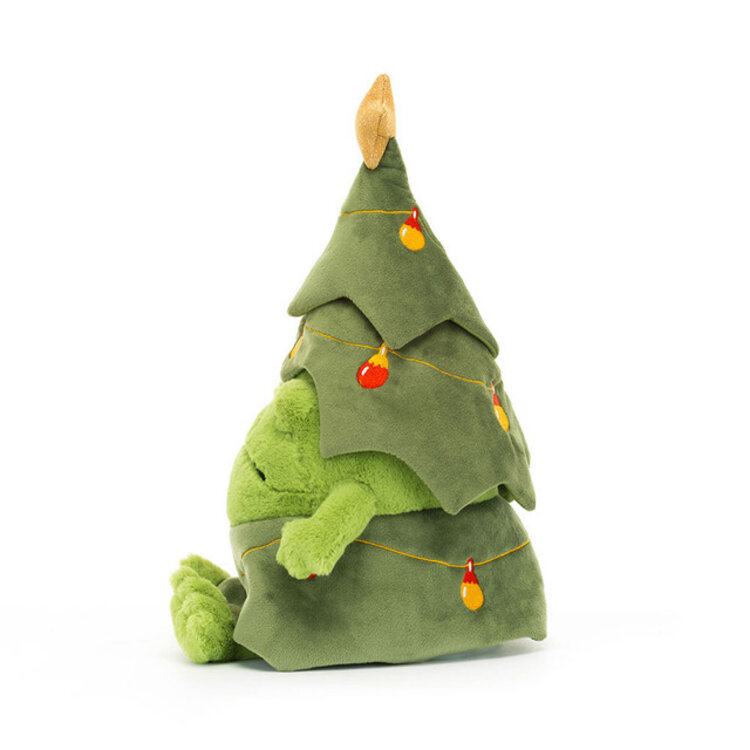 Jellycat Jellycat - Christmas Tree Ricky Rain Frog