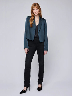 Gentle Fawn Gentle Fawn - NATALIE Satin Crop Blazer
