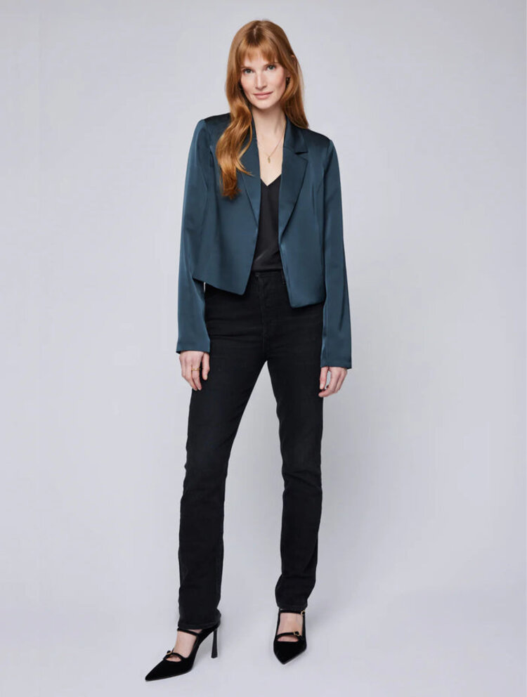 Gentle Fawn Gentle Fawn - NATALIE Satin Crop Blazer