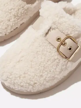 Fit Flop Fit Flop - Shearling/Leather Mule