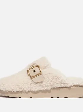 Fit Flop Fit Flop - Shearling/Leather Mule