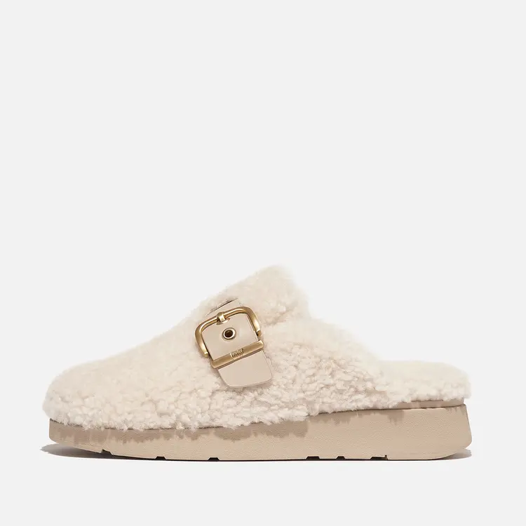 Fit Flop Fit Flop - Shearling/Leather Mule