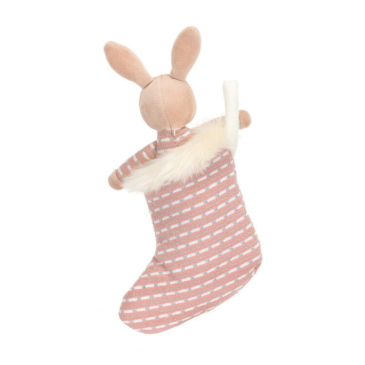 Jellycat Jellycat - Shimmer Stocking Bunny