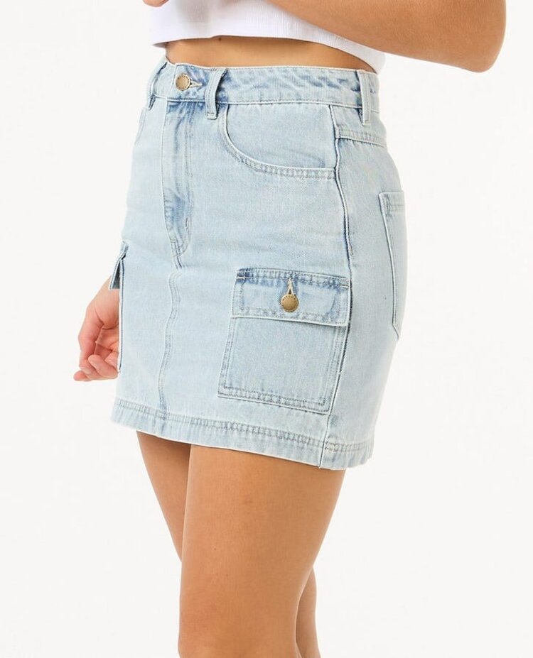 Rip Curl Rip Curl - Las Dalias Denim Mini Skirt