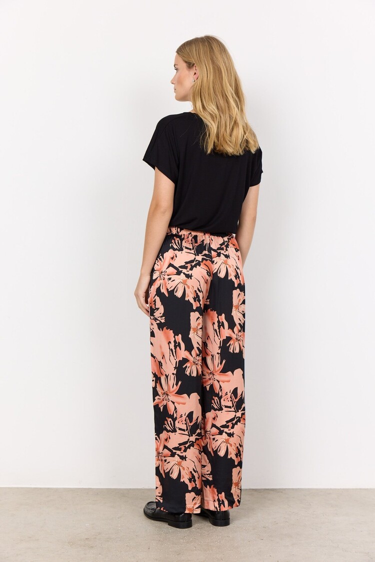 Soya Concept Soya Concept - PEACH 3B Wide Leg Pant