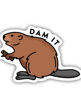 Stickers North West Stickers North West - Dam it Beaver