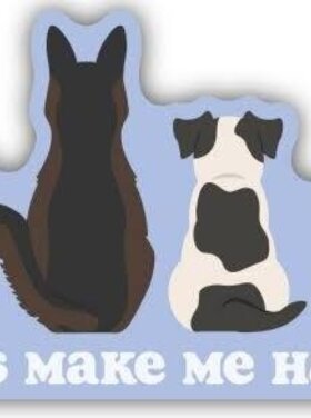 Stickers North West Stickers North West - Dogs make me Happy