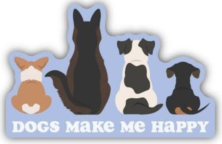 Stickers North West Stickers North West - Dogs make me Happy