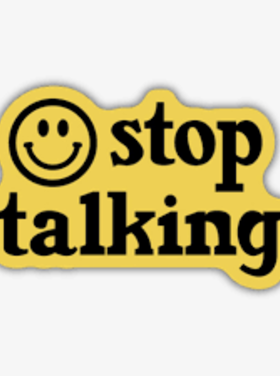 Stickers North West Stickers North West - Stop Talking
