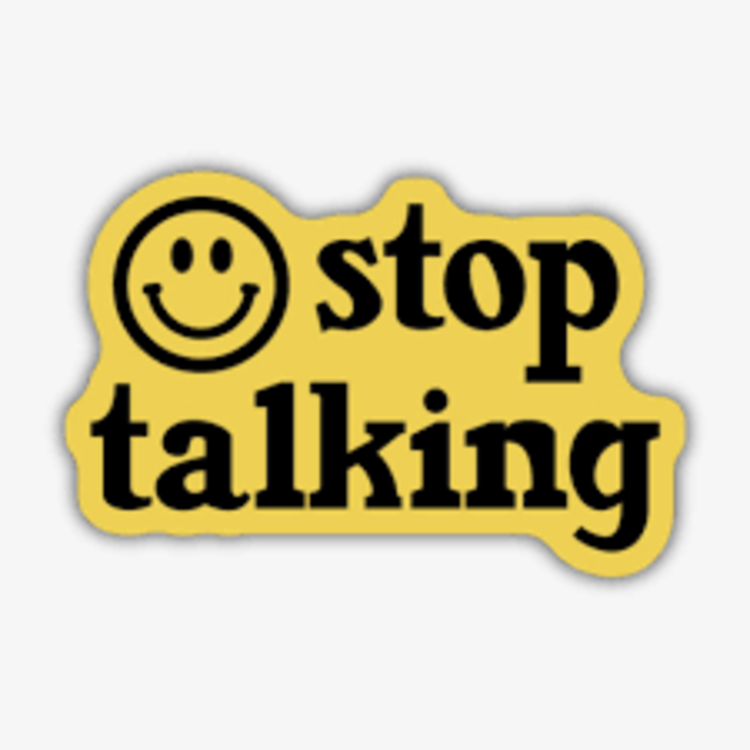 Stickers North West Stickers North West - Stop Talking