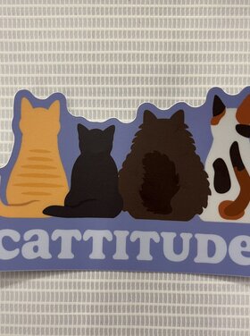 Stickers North West Stickers North West - Cattitude