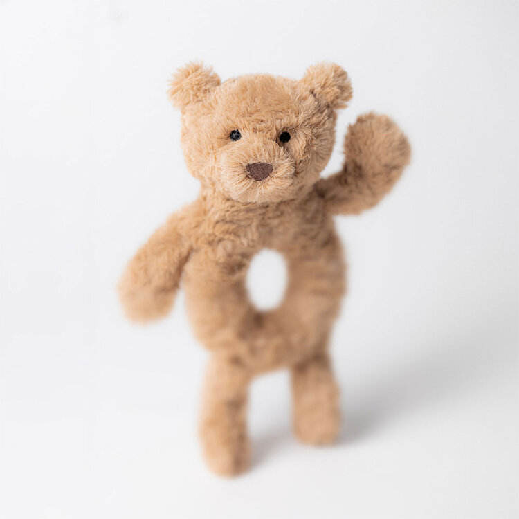 Jellycat Jellycat - Bartholomew Bear Ring Rattle