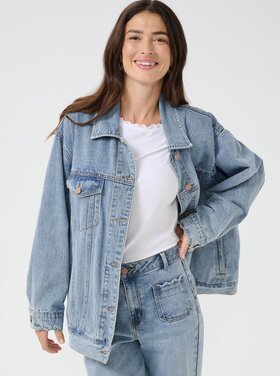 Cream Cream - GIGI Oz Denim Jacket