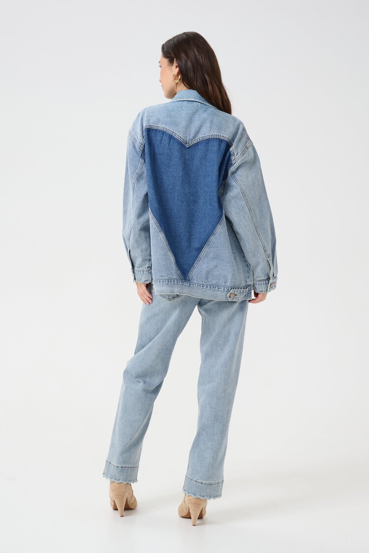 Cream Cream - GIGI Oz Denim Jacket