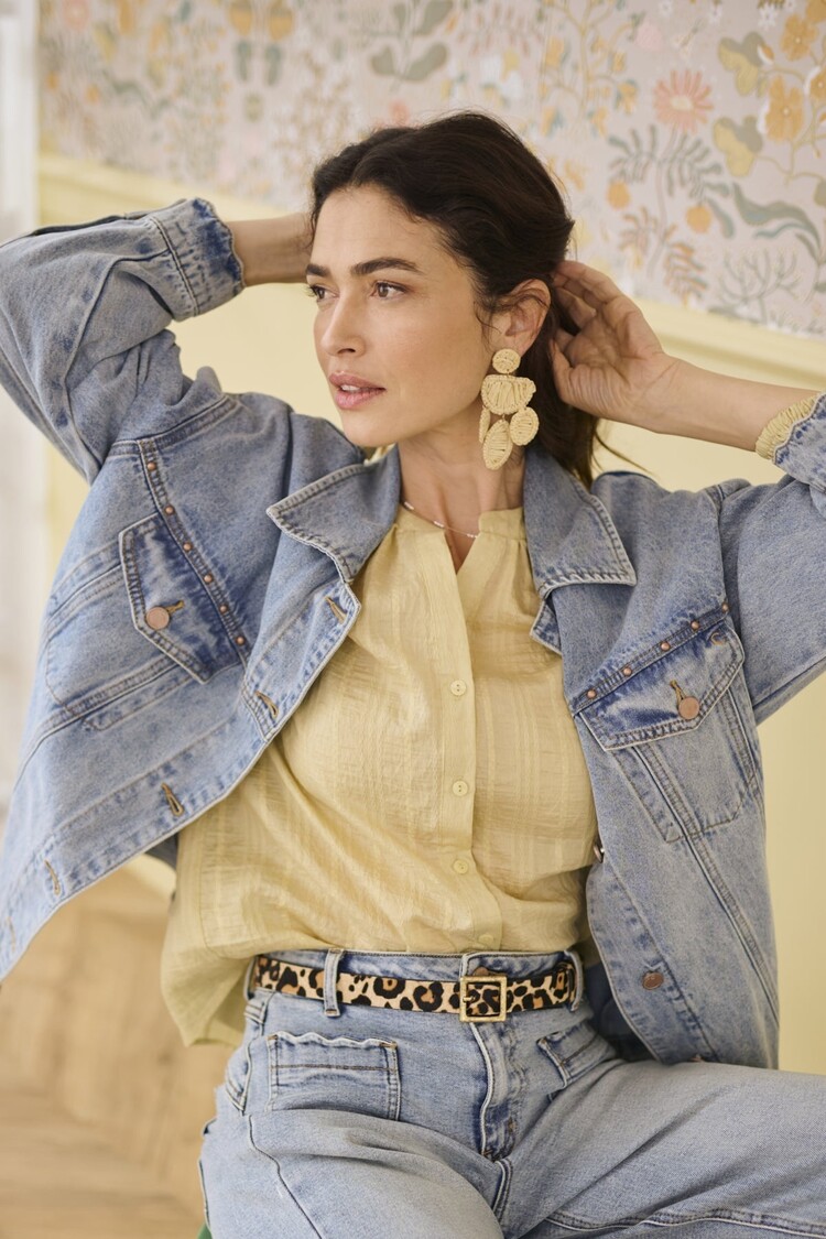 Cream Cream - GIGI Oz Denim Jacket