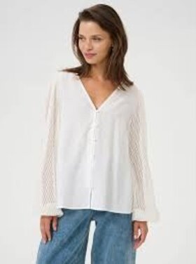 Kaffe Kaffe - SONJA LS Lace Blouse