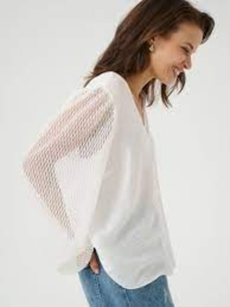 Kaffe Kaffe - SONJA LS Lace Blouse