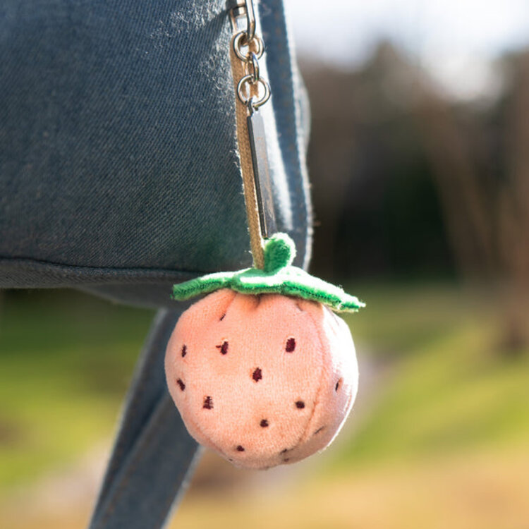 Bukowski Bukowski - STRAWBERRY Bag Charm in Pink