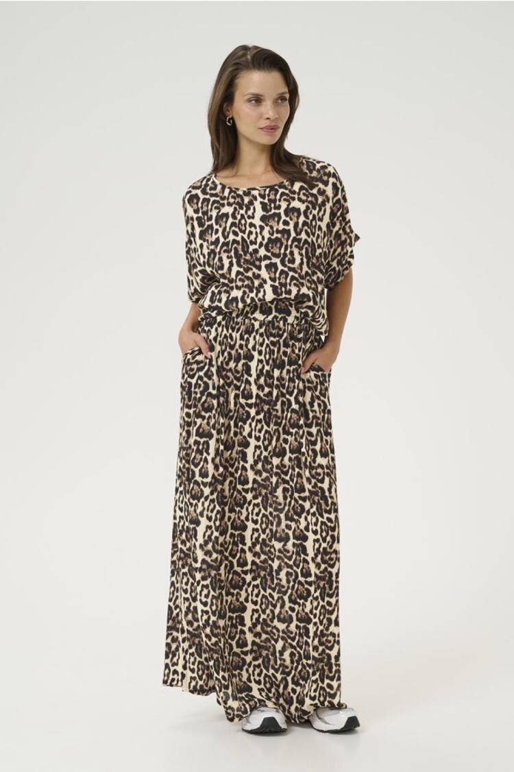 Kaffe KLaffe - EDITA Amber Maxi Skirt w/Side Slits