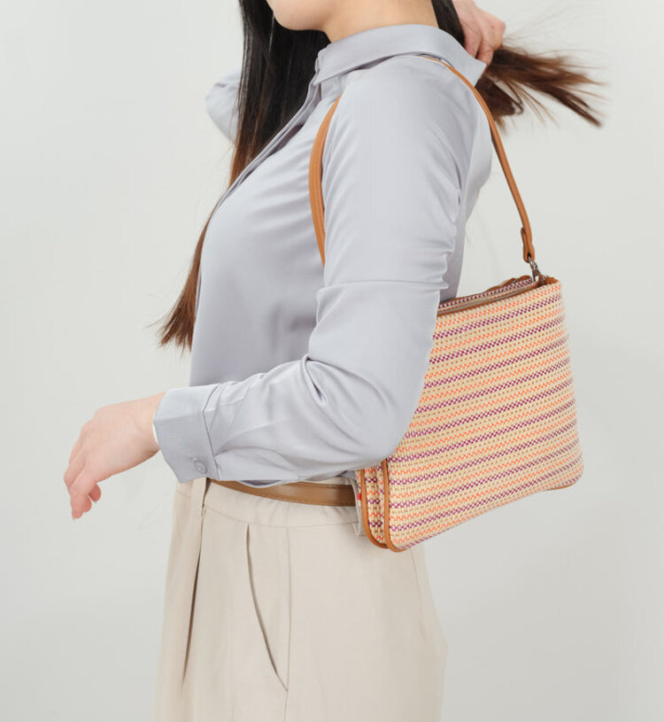 Co-Lab Co-Lab - 7261 SANDRINE Straw Crossbody