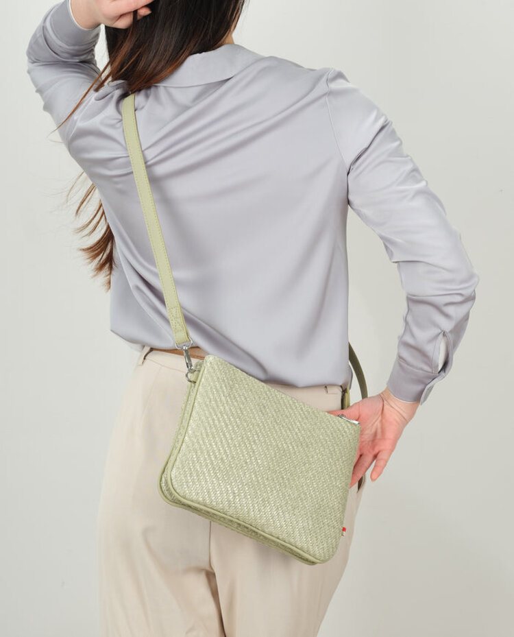 Co-Lab Co-Lab - 7261 SANDRINE Straw Crossbody