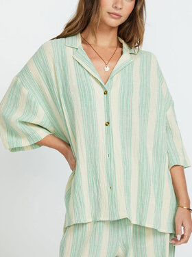 Billabong Billabong - Beach Side SS Button Down Top