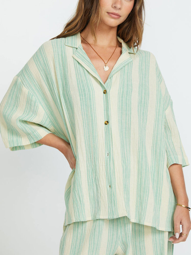 Billabong Billabong - Beach Side SS Button Down Top