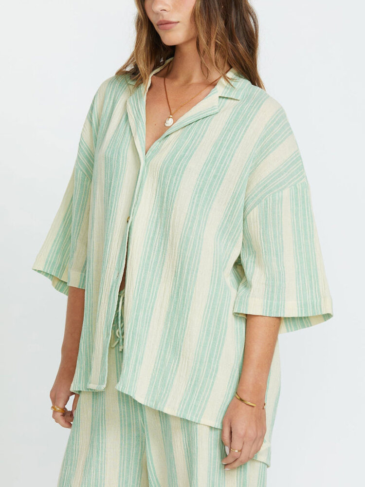 Billabong Billabong - Beach Side SS Button Down Top