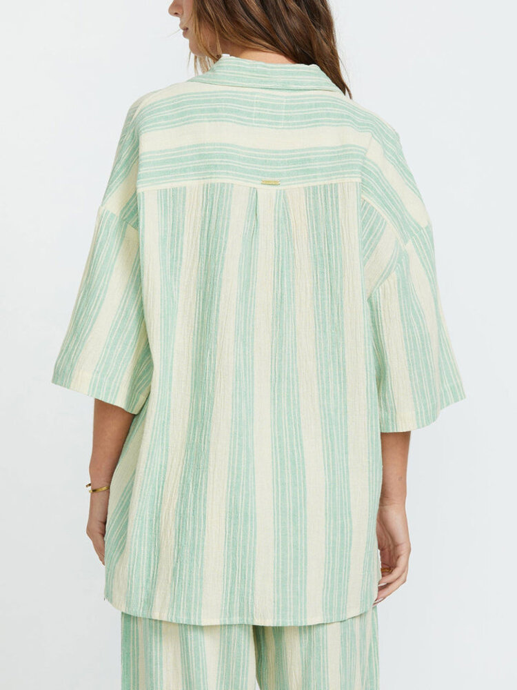 Billabong Billabong - Beach Side SS Button Down Top