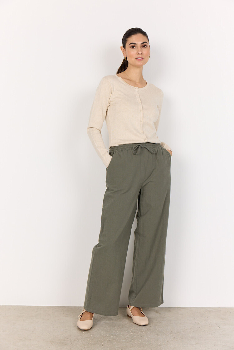 Soya Concept Soya Concept - CISSIE 49C Drawstring Wide Leg Pant