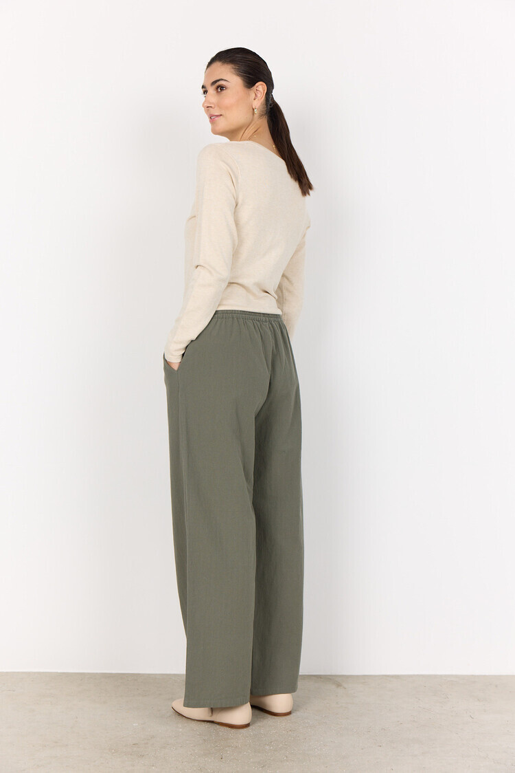 Soya Concept Soya Concept - CISSIE 49C Drawstring Wide Leg Pant