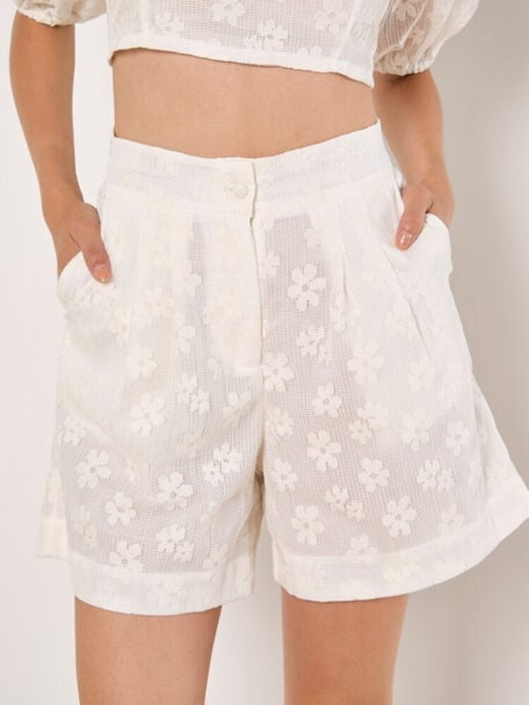 Apricot Apricot - Daisy Mesh Shorts