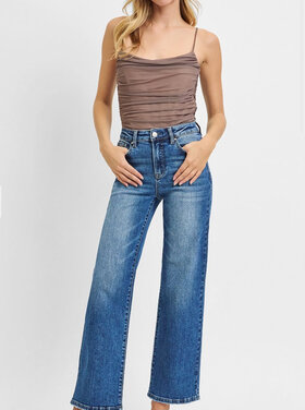 Risen Risen - 5292 HR Ankle Straight Relaxed Jean