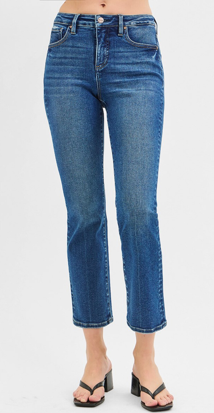 Risen Risen - 21045 HR Crop Straight Jean