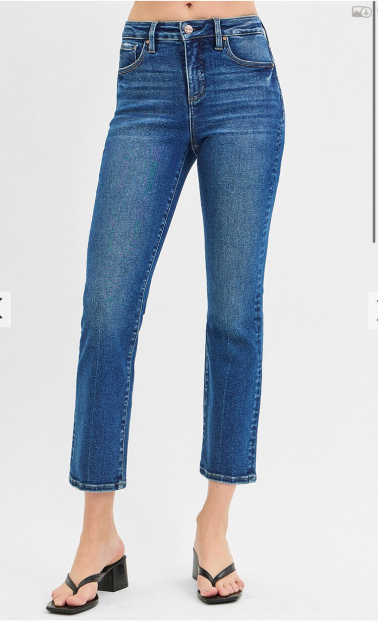 Risen Risen - 21045 HR Crop Straight Jean