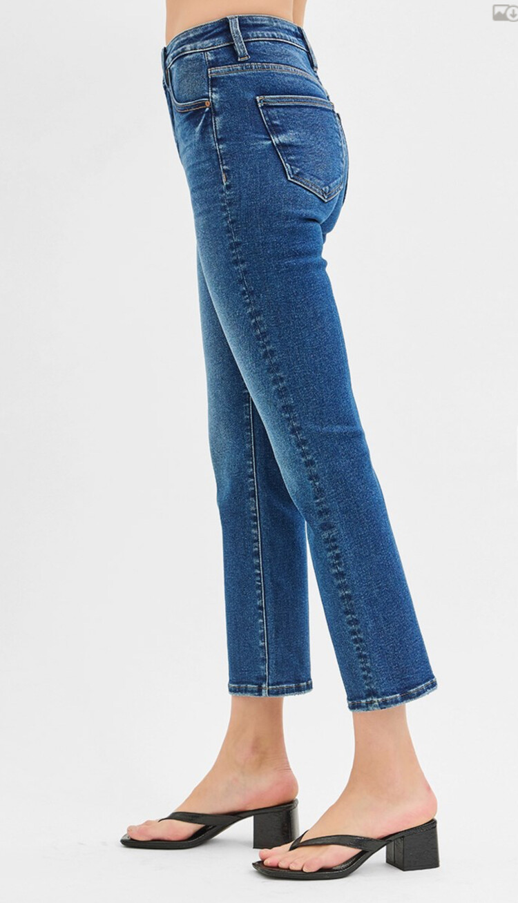 Risen Risen - 21045 HR Crop Straight Jean