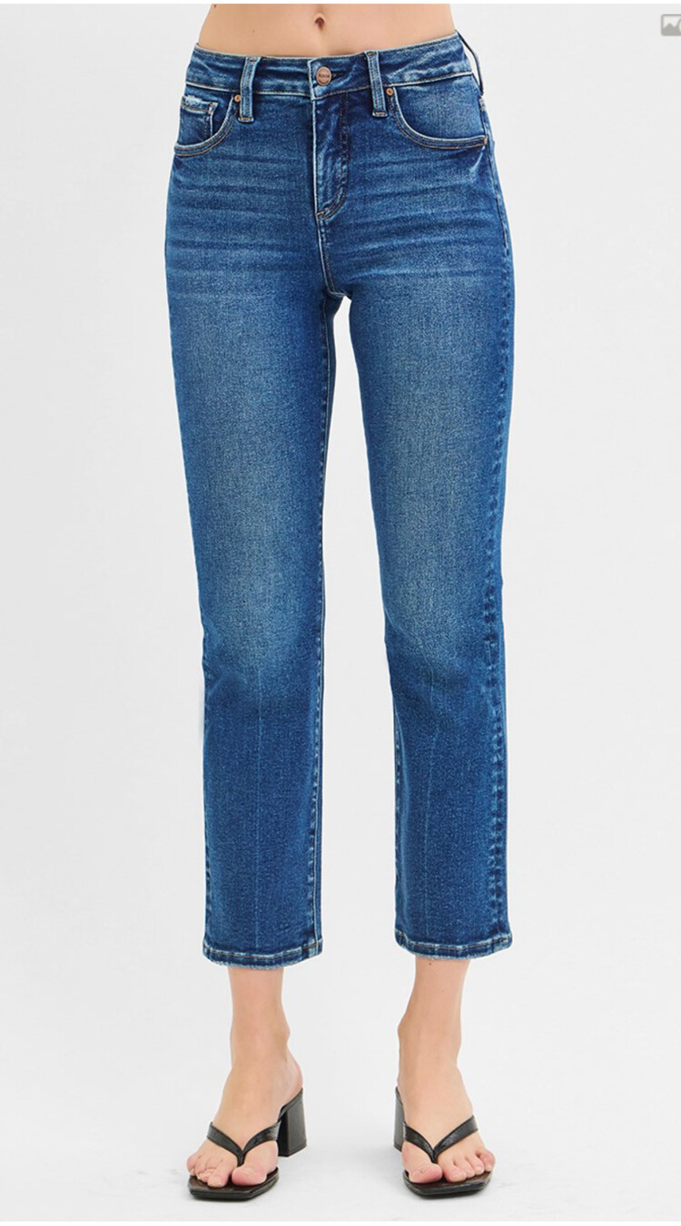 Risen Risen - 21045 HR Crop Straight Jean