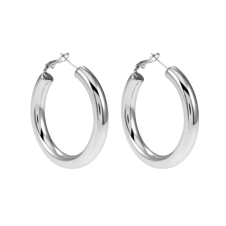 Hackney Nine Hackney Nine - BOBOYI Hoop Earring SILVER