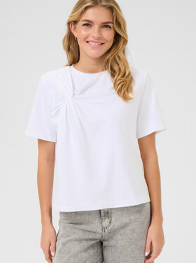 Kaffe Kaffe - ELOISE SS T-Shirt Twist Detail Front