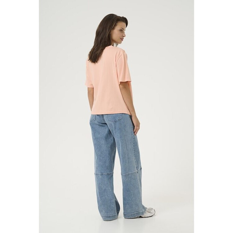 Kaffe Kaffe - ELOISE SS T-Shirt Twist Detail Front