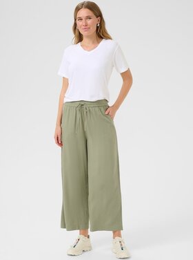 Kaffe Kaffe - Cropped Wide Pants