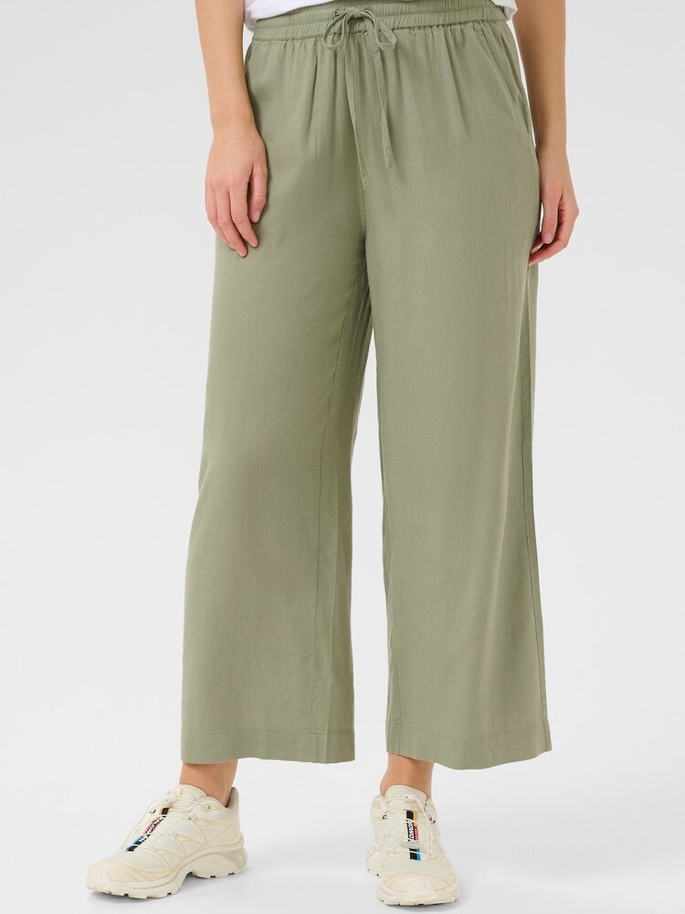 Kaffe Kaffe - Cropped Wide Pants