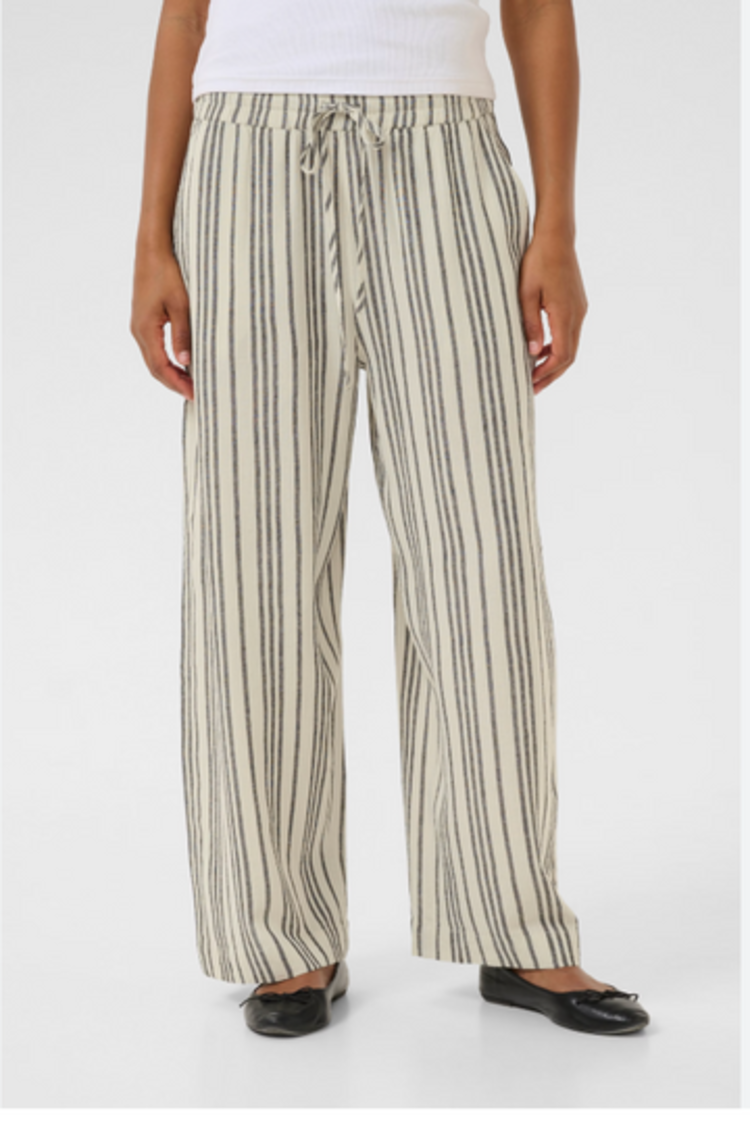 Kaffe Kaffe - Cropped Wide Pants