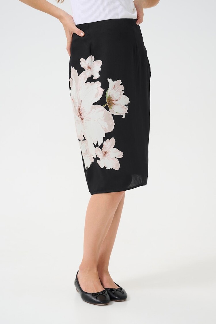 Cream Cream - AQURELLA  Midi Skirt