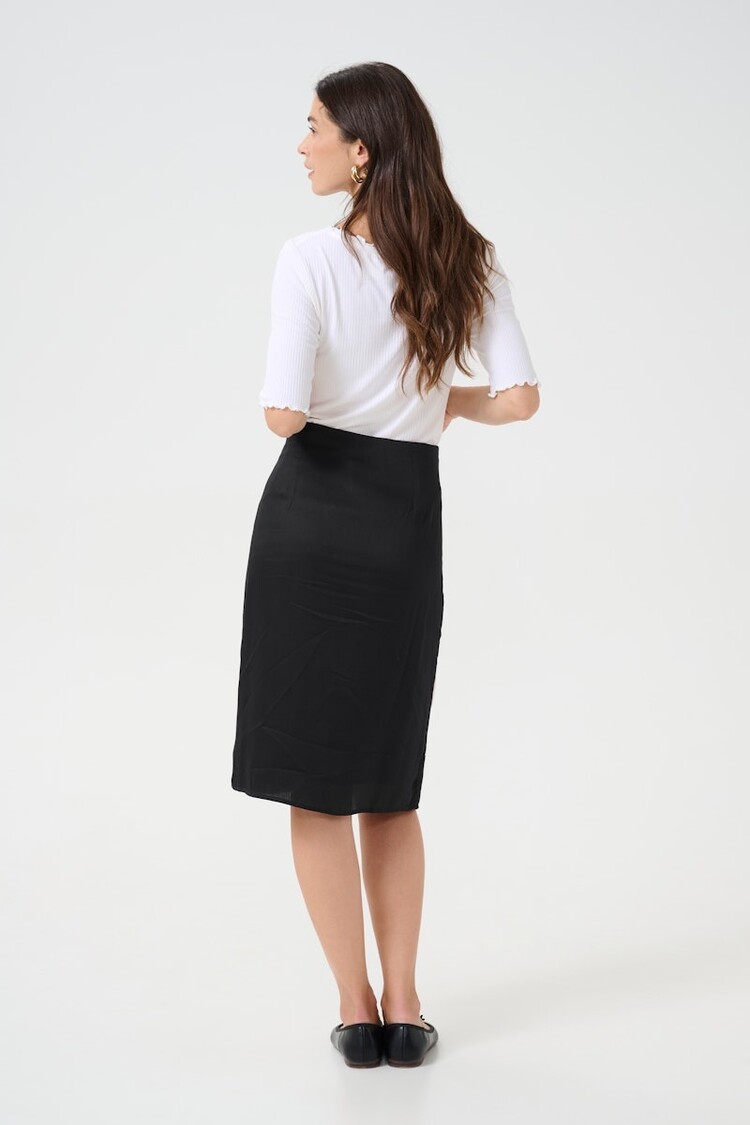 Cream Cream - AQURELLA  Midi Skirt