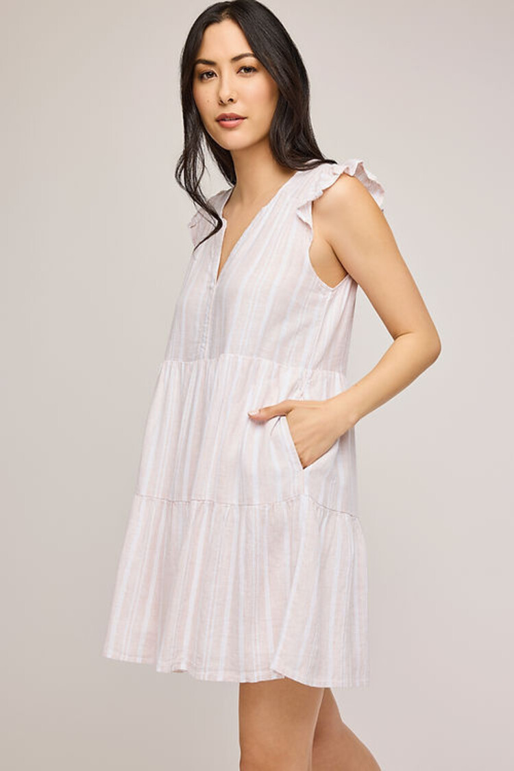 Gentle Fawn Gentle Fawn - MAGGIE Tiered Mini Dress