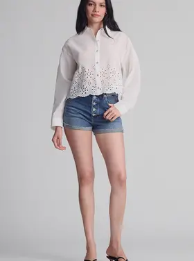 【みき】Quilted Flare Bell Shorts みき様専用】Quilted Flare Bell Shorts
